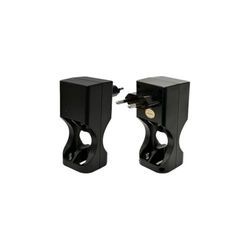 Cargador de baterías Ni-CD/Ni-Mh para 2 o 4 Pilas, Ideal para recargar y prolongar la Vida útil de Tus baterías.
