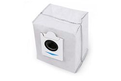 ECOVACS Sacchetti per la polvere antibatterici per stazione di svuotamento automatico di robot X1 PLUS/ T10 PLUS, 3 pezzi di ricambio, accessorio originale