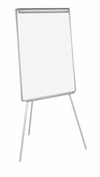 Bi-Office Lavagna Portablocco Magnetico, Cavalletto Treppiedi Easy, Cornice in Grigio, Dimensioni Pannello A1 600 x 850 mm