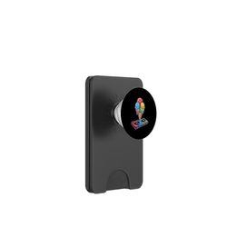 Dj Ice Cream Cone Turntable Music Mix Fun PopSockets PopWallet for MagSafe
