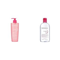 Bioderma Sensibio Gel Moussant 500 ml & Sensibio H2O Acqua Micellare Pelli Sensibili 500 ml