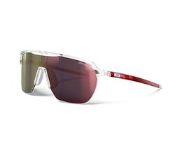 Julbo Uniseks frequentiezonnebril, kristal/rood, M, kristal/rood, M