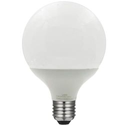 Laes 987362 Lampadina Globe LED Basic E27, 12 W, bianco, 95 x 133 mm