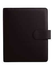 Finocam - Andrea 2026 Open Leather Organiser Agenda Week to View Vertical January 2026 - December 2026 (12 months) Black Portuguese