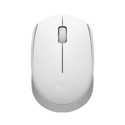 Logitech M171 Wireless Mouse for PC, Mac, Laptop, 2.4 GHz with USB Mini Receiver, Optical Tracking, 12-Months Battery Life, Ambidextrous - White