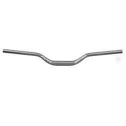 Funn Upturn Manubrio da Mountain Bike ad Alta Alzata con Morsetto da 31.8mm e Larghezza 785mm, Manubrio Rialzato in Lega Durevole e Leggero per MTB e BMX, Alzata di 55mm Manubri MTB (Grigio)
