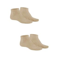 Hudson Only Sneakersokken voor heren, verpakking van 2 stuks, beige (sisal 0783), 43-46 EU