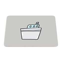 Bonamaison, Rectangle Pop Art Digital Printed Mouse Pad, Non-Slip Base, for Office and Home, Size: 22 x 18 cm