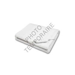 SENSLY, TX9125,Surmatelas Chauffant 150x80 cm, Blanc, 3 Intensités de Chaleur Réglables (35/45/55°C), Chauffe Rapide, Protection Surchauffe, Arrêt Automatique 3h, Contrôleur Détachable
