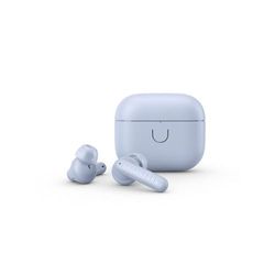 Urbanears Boo Tip True Wireless Earbuds, 30 godzin odtwarzania, wodoodporność IPX4 - lekko niebieskie