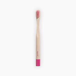 A Good Company Kinderen Bamboe Tandenborstel, 15 cm Lengte, Roze