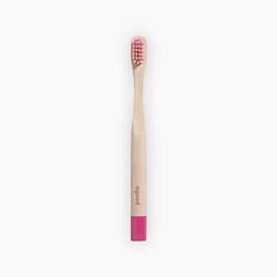 A Good Company Enfant Bambou Brosse à Dents, 15 cm Longueur, Rose