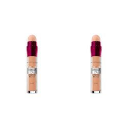 Maybelline Correttore Liquido Il Cancella Età, 02 Nude, 6.8 ml (Confezione da 2)