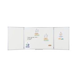 Bi-Office TR02030207790 - Lavagna Pieghevole, 240 x 90 cm, Bianco