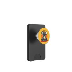 Bonito koala con corona para un ambiente de comedia real PopSockets PopWallet para MagSafe