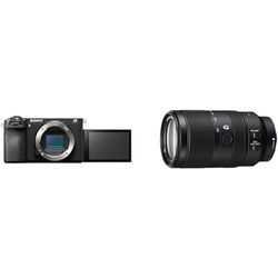 Sony Alpha 6700 Fotocamera mirrorless APS-C (autofocus basato sull'intelligenza artificiale, stabilizzazione d'immagine a 5 assi) + SEL70350G