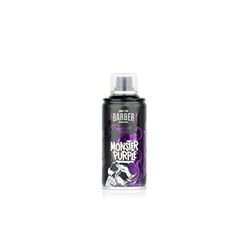 BARBER MARMARA lacca colorata per parrucchieri - 150ml - lacca colorata per capelli per acconciature carnevale, Halloween e feste a tema - tinture per capelli lavabili - Color Spray (Monster Purple)