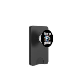 Es mi 9º cumpleaños Jugador de fútbol Jugador de noveno cumpleaños PopSockets PopWallet para MagSafe