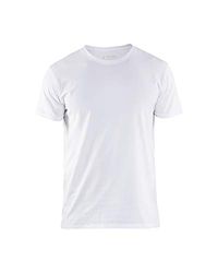 Blaklader 35331029 t-shirt med slank passform, vit, grön XXL