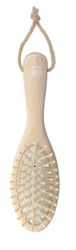 La Fabrique Green - Brosse a Cheveux en Bois Certifié FSC® 100% (FSC® C118489) - Ovale - Brosse Format Voyage - Démêlage Douceur - Accessoire coiffure