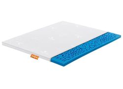 Marcapiuma Topper in Memory Singolo 100x220 Alto 5 cm LEVANTE H2 Morbido SUPER TRASPIRANTE Sfoderabile Antiacaro Antibatterico 100% Made in Italy