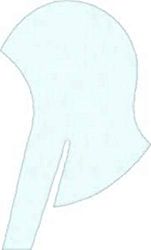 Fripac-Medis - Bonnet à Mèches Jetable - Pack de 50 - Double Paroi - Lisse