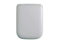 Gala G5126001 Sedile fisso per WC collezione finitura bianco (rif. 51260), 37,5 x 4,5 x 41 cm