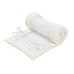 babybay Nestje mesh wafelpiqué geschikt voor model Original, ivoor