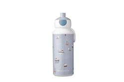Mepal - Gourde Pop-up Campus Little Dutch - Gourde Étanche pour L'école - Gourde Réutilisable pour Enfant - Sans BPA et Lavable au Lave-Vaisselle - 400 ml - Sailors Bay