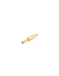 VELLEMAN - CA023 klinkstekker 6,3 mm mono verguld metalen uitvoering * VE: 1 st 609472