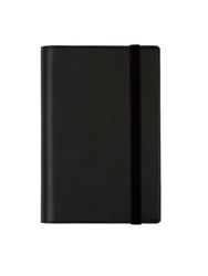 Finocam - Agenda con Bloc de Notas DuoBand 2025 Semana Vista Horizontal Enero 2025 - Diciembre 2025 (12 meses) Negro Catalán