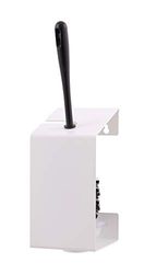 All Care MediQo-line 13205 Toilet Brush Holder Stainless Steel White