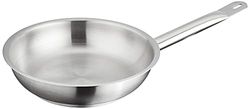 Ollas Agnelli Pan con la manija, Acero Inoxidable, Plata, 20 cm