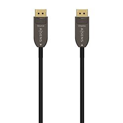 Cable DiSPLAYPORT 1.4 8K AISENS A155-0608 DISPLAYPORT MACHO DISPLAYPORT MACHO 20M NEGRO