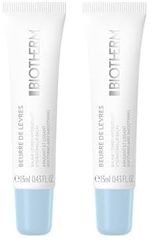 Biotherm, Beurre des Lèvres, Baume à Lèvres Hydratant, Apaise & Nourrit, Enrichi en Huiles Végétales, 13 ml (Lot de 2)