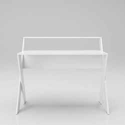 phoenix Group MONREAL Bureau, hout, wit, dubbele plank