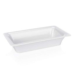 WAS 9713 065 Buffet-Line Gastronormcontainer, melamine, ivoor, GN 1/3, hoogte 6,5 cm, 6 stuks