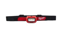 Lampe frontale compacte H-LED sur pile MILWAUKEE, Eclairage TRUEVIEW™ haute définition de 350 Lumens, Produit ultra compact et léger, Faisceau lumineux dirigeable dans 6 directions différentes