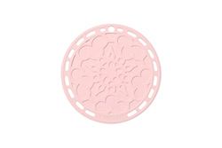 Le Creuset Sottopentola rotondo French, Silicone, Resistente al Calore fino a 250° C, diameter 20 cm, Shell Pink, 93007300231000
