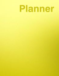 Planner - Yellow: (for planning your things)