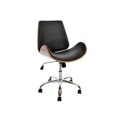 Silla PU NOGAL 52 X 58,5 X 98 AJUSTABLE CHROME