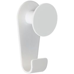 Spirella MISTERHOOK White Bathroom Hook, Plastic, White, 8.6 x 4.1 cm