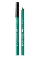 Deborah Milano - Matita Occhi 2 in 1 Gel Kajal e Eyeliner, Waterproof fino a 24H, Lunga Durata, Pigmenti Intensi e Texture Burrosa, Dona uno Sguardo Intenso e Definito, 08 Light Green, 1.21 gr
