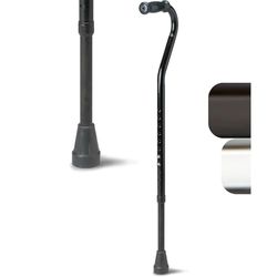 Medline Bariatric Cane with Offset Handle, Black