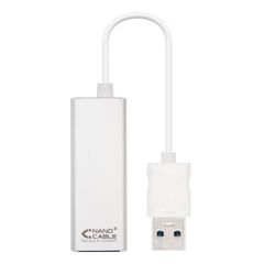 Convertisseur USB 3.0 vers Ethernet Gigabit 1000 Mbps, 15 cm, utile pour connecter des périphériques USB à des réseaux Haute Vitesse.