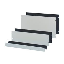 Schroff 19" faceplate, 3HE, 4 mm, Al anodised