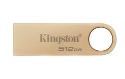 Kingston DataTraveler SE9 Gen 3 - 512GB - 220MB/s lettura - Metal - USB 3.2 Gen 1 - Gouden
