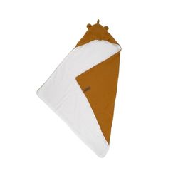 DOMIVA - Coffret Sortie DE Bain + Gant Caramel 75 x 75 cm Boubou