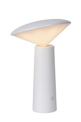 Lucide 02807/04/31 Lampe de Table, ABS, 4 W, Blanc