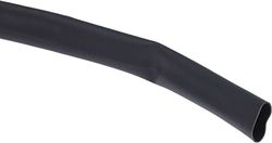RS PRO Tubo termorretráctil de poliolefina negra, diámetro de 6 mm, tasa de contracción 3:1, longitud 7 m, rollo de 7 metros